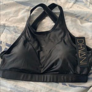 Black Liquid DHVANI Sports Bra